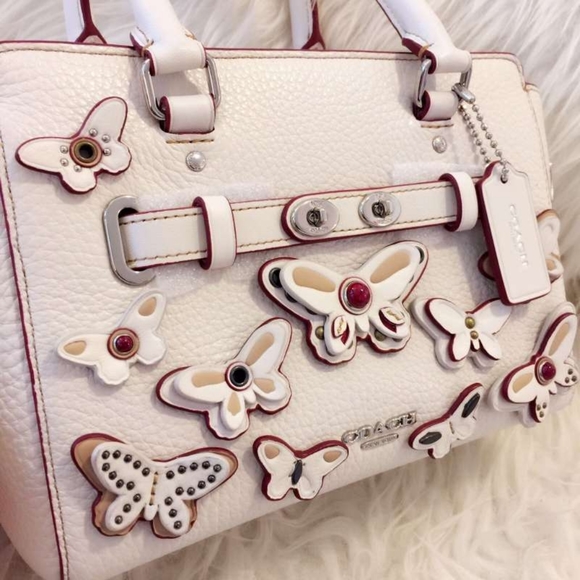 NWT Coach 59810 Mini Blake Carryall Chalk Pebble L - Picture 2 of 8